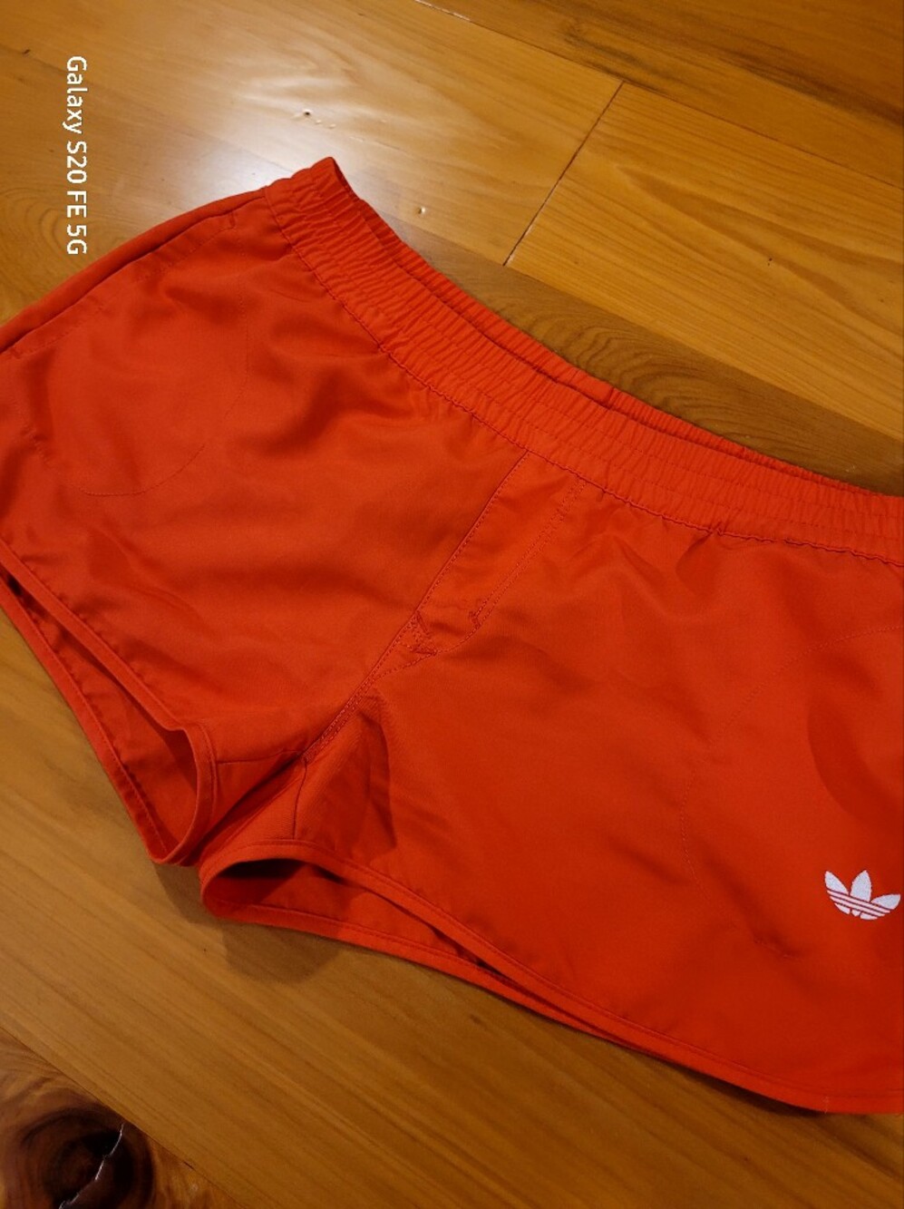 Adidas Originals Women's Adicolor Classics Sprinter Shorts Solar Orange (8-10)